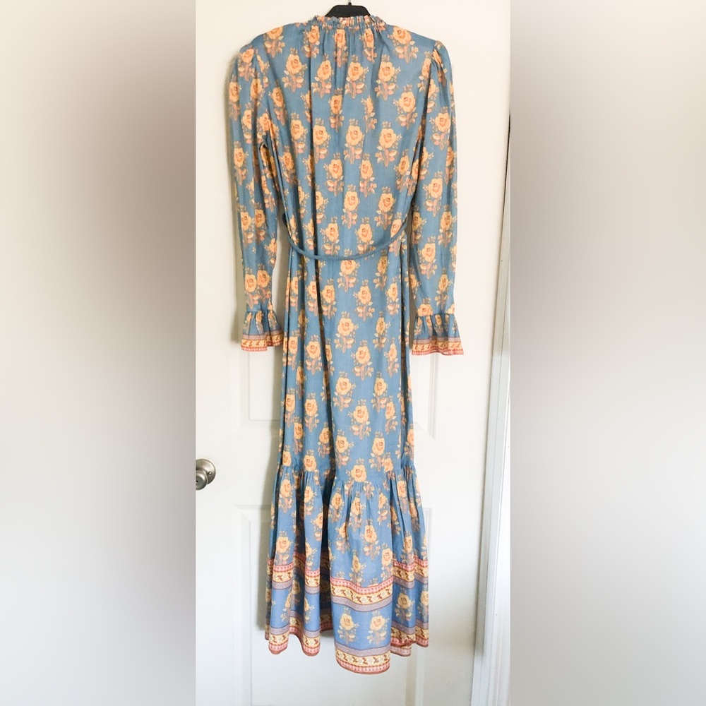 ZIMMERMANN Junie Ruffled Cotton Maxi Dress - Picture 8 of 16